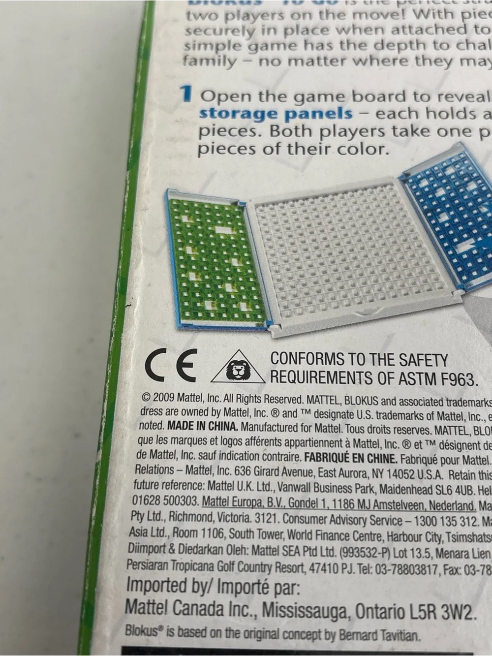 Blokus To Go Complete 2009 Mattel Travel Strategy Game 2 Players